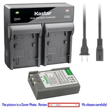 Kastar Battery AC Rapid Charger for EN-EL9a MH-23 Nikon D5000 SLR Digital Camera