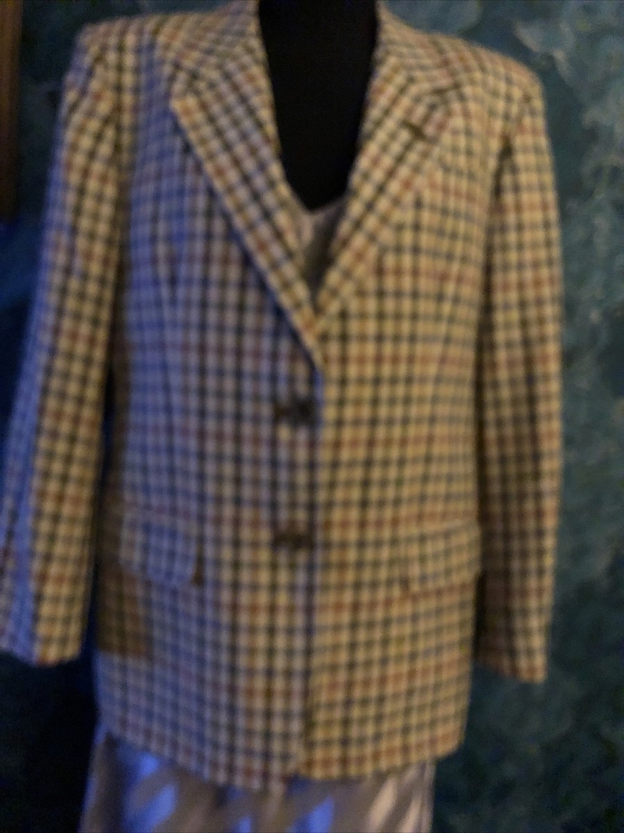 ジャケット・アウター eaphi WOOL LIKE CHECK JACKET Eaphi wool like check jacket