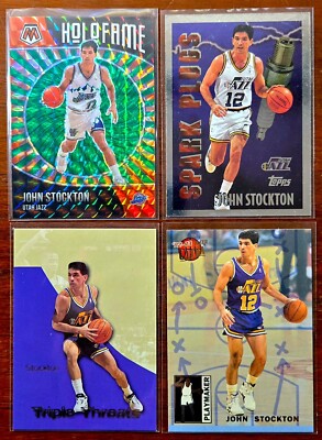 Assorted John Stockton NBA Cards (You Pick) Base, Inserts, SPs, Utah Jazz HOF