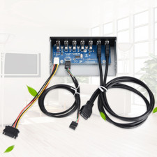 USB3.0 Optical Drive Front Panel 5.25 Inch 7 Port HUB 19PIN To 2 Port U3 4 P