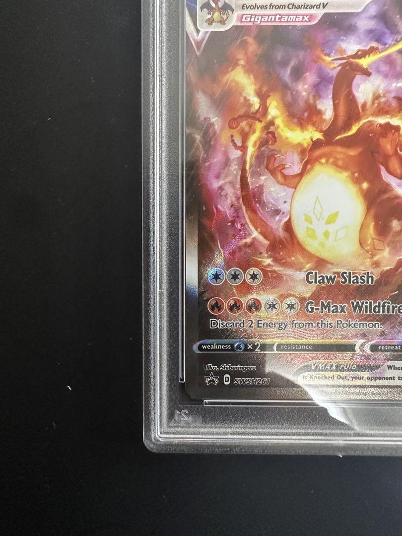 PSA10 Pokemon card english Charizard VMAX ultra premium PSA10 Pokemon card english Charizard VMAX ultra premium