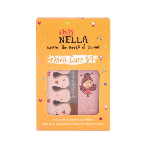 Juego de uñas y accesorios Miss Nella: diversión creativa para manicura infantil - pegatinas para uñas - Imagen 6 de 6
