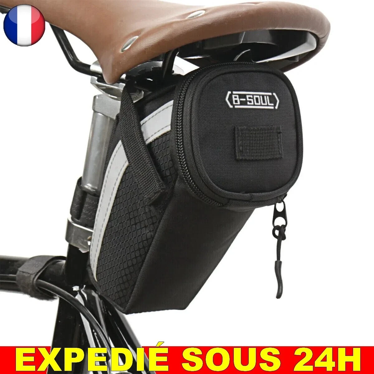 Sacoche À Outils Universelle Avec 4 Compartiments Et Système De Clip