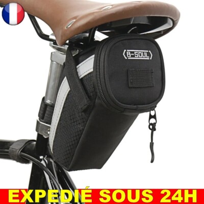 Bike Bag 1L Waterproof Rear Storage MTB Bag Holder Tools Road