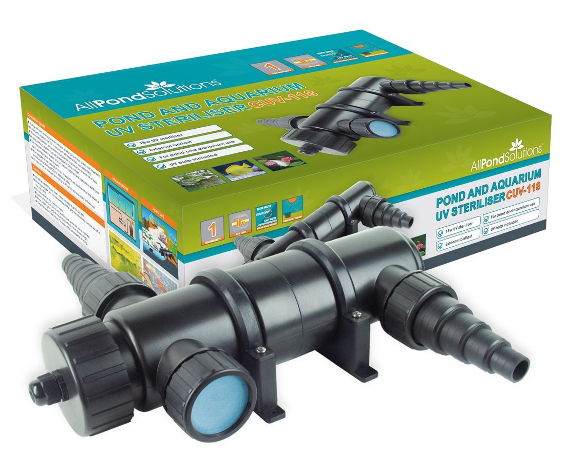 Pond / Aquarium UV Light Steriliser - Ultra Violet Clarifier - Koi