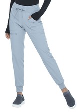 Grey HeartSoul Scrubs Low Rise Tapered Leg Jogger Pant HS030 GRXH