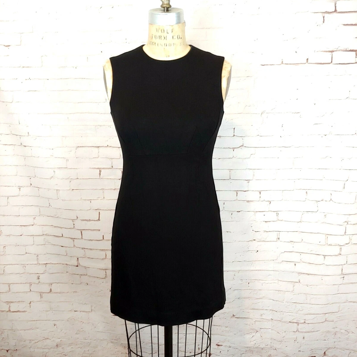 Louis Vuitton Dress Womens Size 34 XS S Uniformes Black Sheath