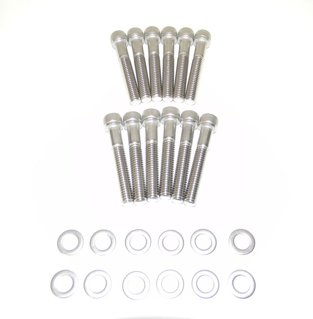 Ford SB 289 302 351 Windsor Stainless Steel Allen Intake Manifold Bolt