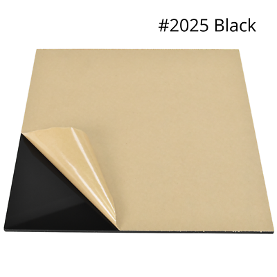 BuyPlastic Schwarz Kydex Thermoform Kunststoff Blatt 0,060 Zoll X 18