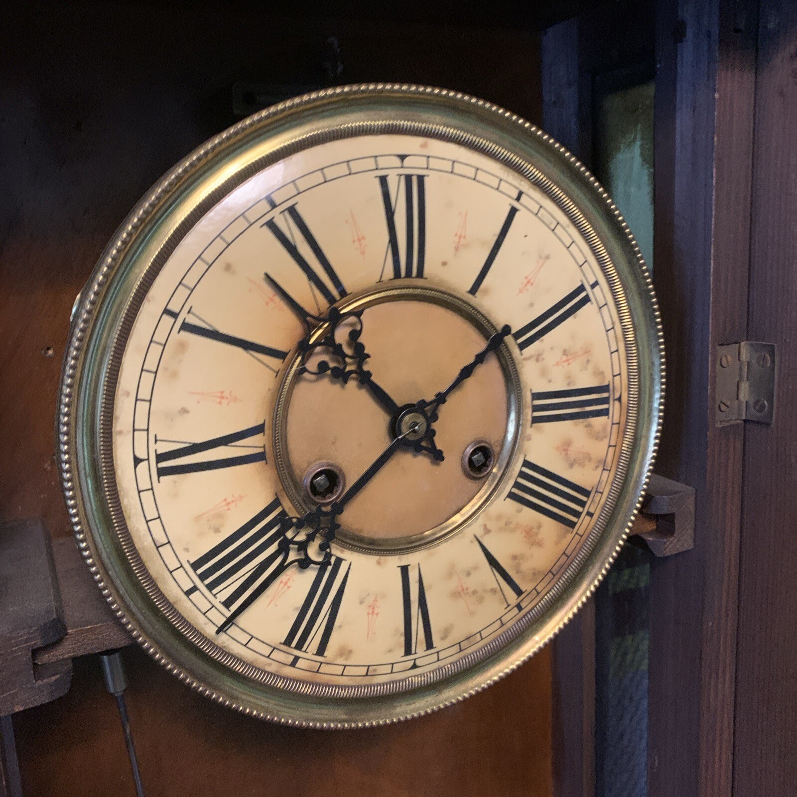 Large Antique Wall Clock Spares / Repair Kienzle (Germany) eBay