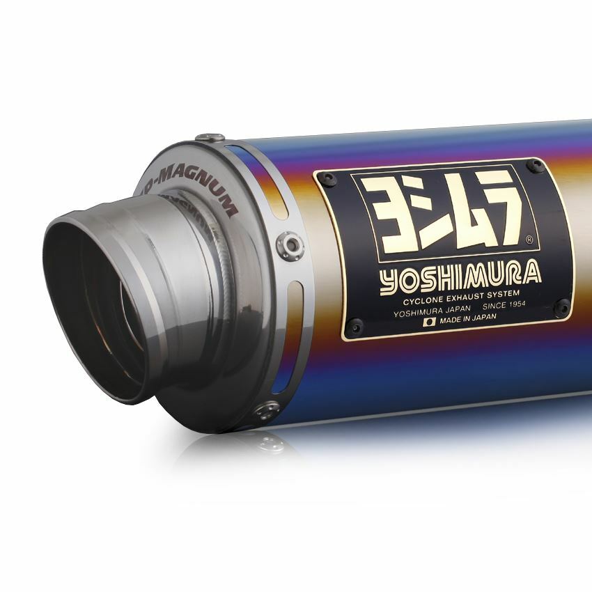 Yoshimura Exhaust Titanium Blue GP-Magnum Full System Suzuki GSX 