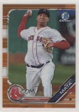 2019 Bowman Chrome Prospects Orange Refractor /25 Bryan Mata #BCP-140 s3g