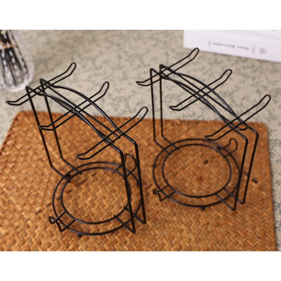 Витрина для кофейных чашек и блюдцев экономит место прочная для хранения бутылок - Изображение 3 из 4