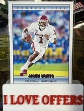 2022 Panini Chronicles Donruss Draft Picks Pink Retro #14 Jalen Hurts Oklahoma