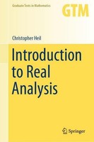 Introduction To Real Analysis Christopher Heil