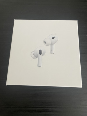 Apple AirPods Pro 2nd Generation with MagSafe Wireless Charging Case - White