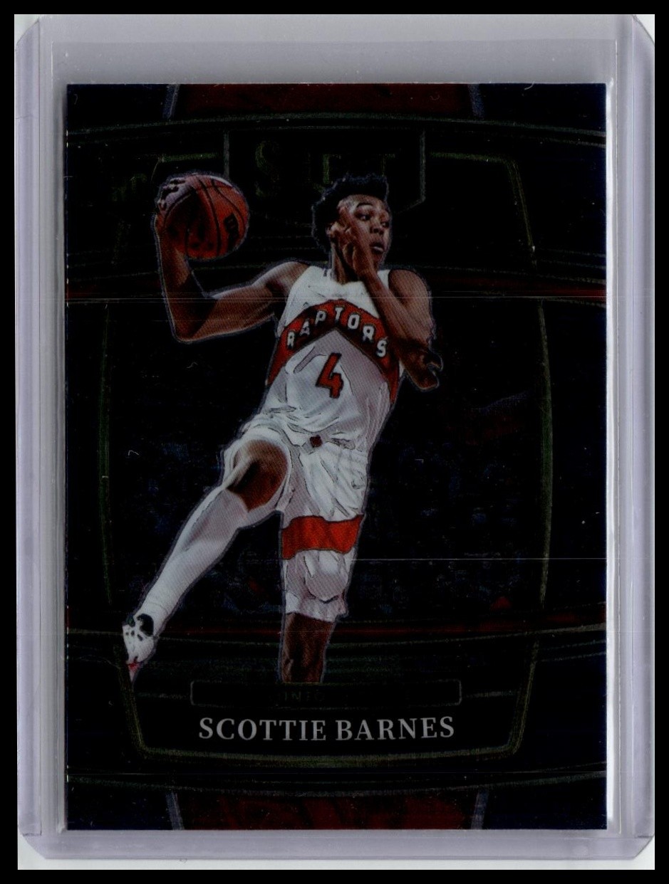 2021-22 Panini Select #74 Scottie Barnes Blue (Retail Base)