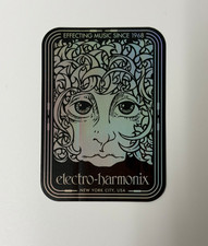 ELECTRO-HARMONIX EFECTOS GUITARRA PEDAL ESTUCHE RACK CALCOMANÍA PEGATINA BONITO NUEVO RARO 2026