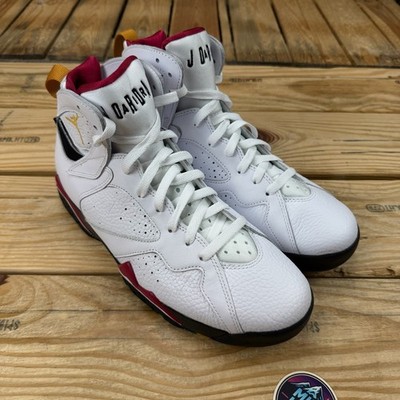 Air Jordan 7 Cardinal Mens 9.5 CU9307-106 B-Grade No Box White Red