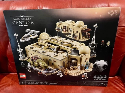 LEGO Star Wars Mos Eisley Cantina Set 75290, Complete Set, 3187 Pieces