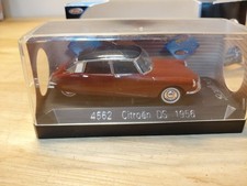 Solido 1:43  1956 Citroen DS 1956 Burgundy/Black #4562 With Box,only Displayed 