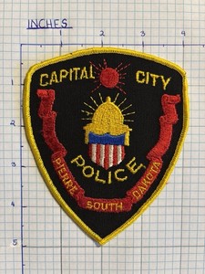 PIERRE, South Dakota Police Department Patch