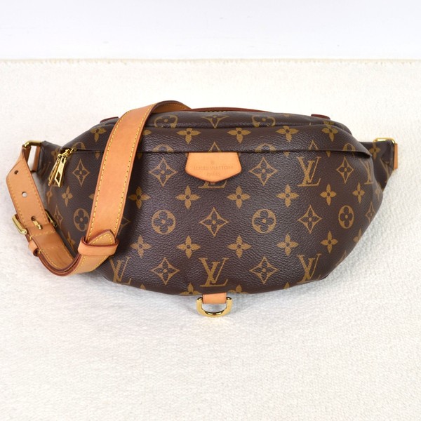 Louis Vuitton Bumbag Monogram Canvas Leather Crossbody Belt Bag Handbag Purse