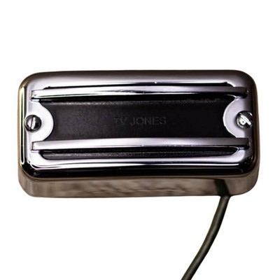 TV Jones Thunder'Blade Humbucker Bass Bridge Pickup, Universal Mount, Chrome