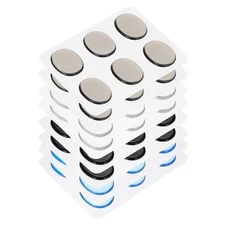 48 Pcs Drum Dampeners Gel Pads Silicone Mute Pads Drum Silencers Drum Dampene...