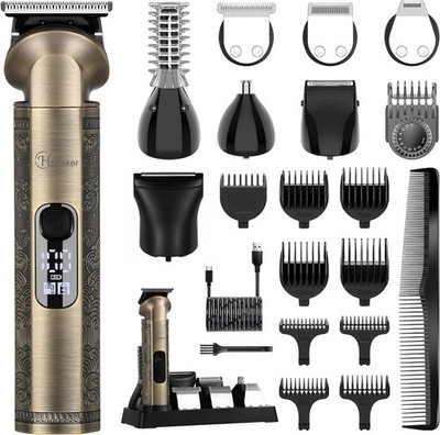 Multifunktionales Grooming-Kit für Männer - Körperhaartrimmer & Rasierer