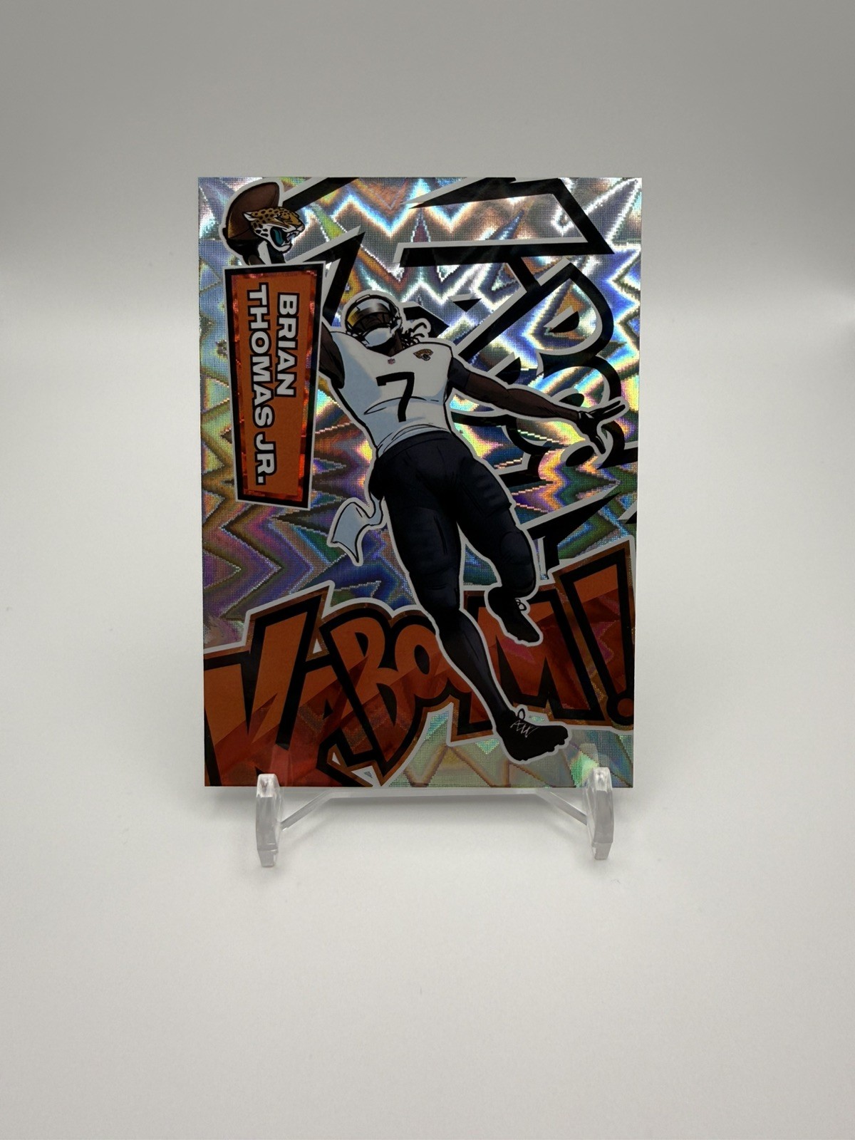 2025 Absolute Brian Thomas Jr VERTICAL Kaboom SSP 🔥 Jaguars CASE HIT🔥