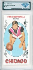1969-70 Topps TOM BOERWINKLE #7 Rc 💎 DSG 6 EX/NM