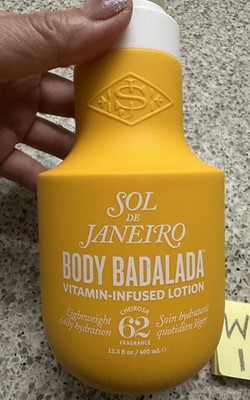 Sol de Janeiro Body Badalada 62 Vitamin Lotion 13.5oz/400mL  FULL SZ SEALED PUMP