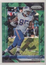 2018 Panini Prizm Green Crystals Prizm 49/75 Charles Clay #178 fm0