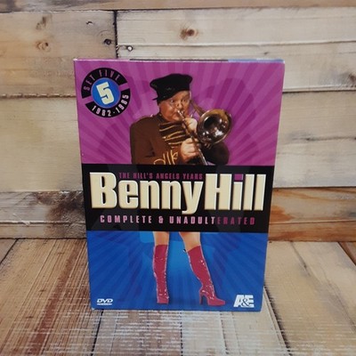 Benny Hill Complete And Unadulterated Set 5 DVD Used Comedy TV British 1982-1985