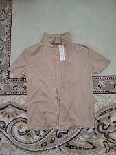 Calvin Klein Men's Button-Up Shirt White Pepper M