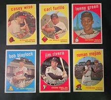 1959 TOPPS BASEBALL YOU PICK #201 - #400 ****FREESHIPPING****