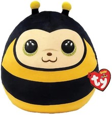 Ty Beanie Squish a Boo - ZINGER the Bee - Large 14" Plush - NEW