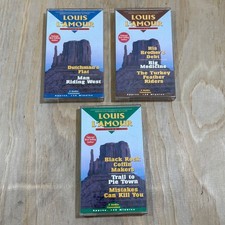Louis L'Amour Collector Series Lot Of 3 Audio Cassettes vol 2 / 5 / 6