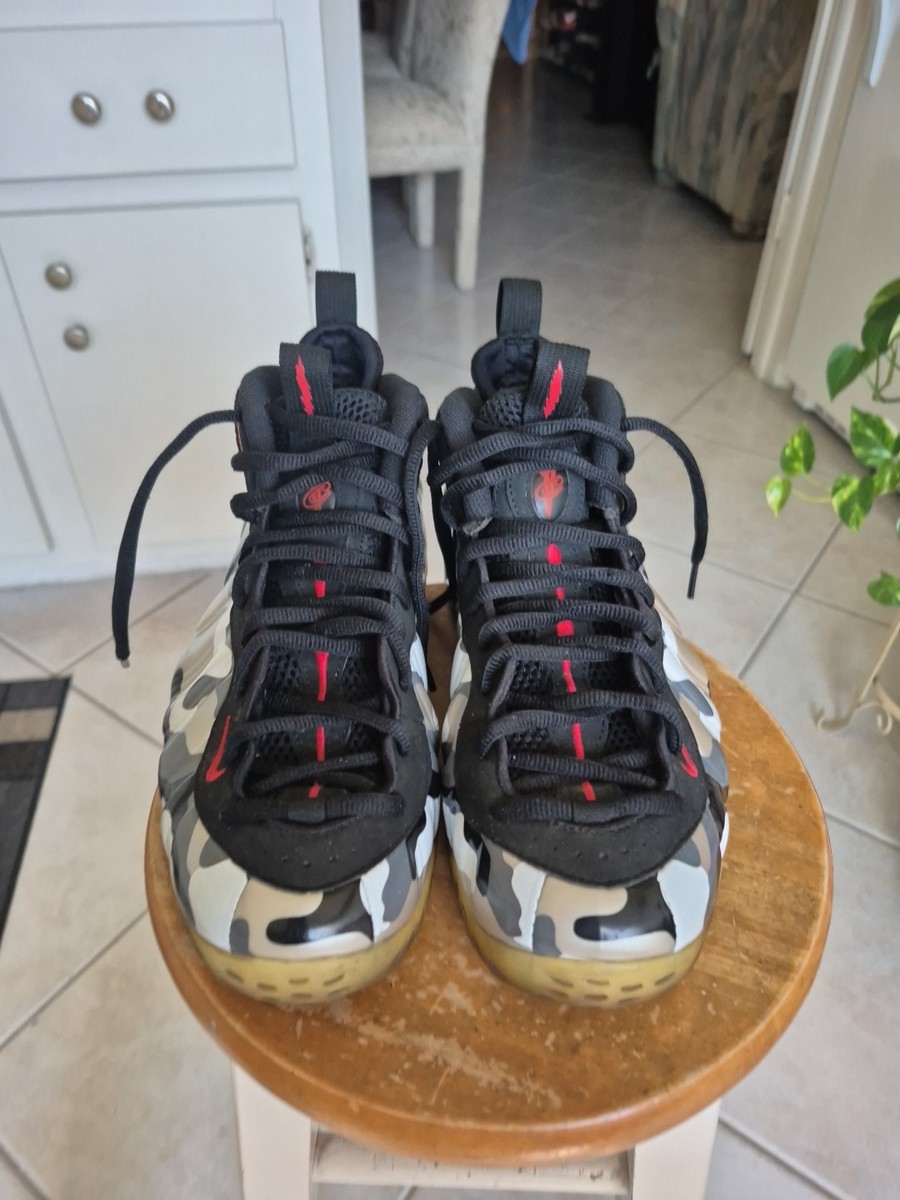 Nike Air Foamposite One PRM Fighter Jet 575420-001 Men display picture 1