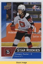 2022-23 Upper Deck CHL Star Rookies Blue Cooper Foster #356 READ j7z