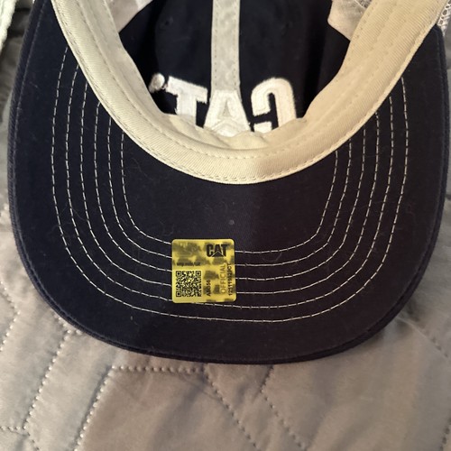 CAT Caterpillar Adjustable Hat Blue MPC Promotions Edition - Picture 8 of 9