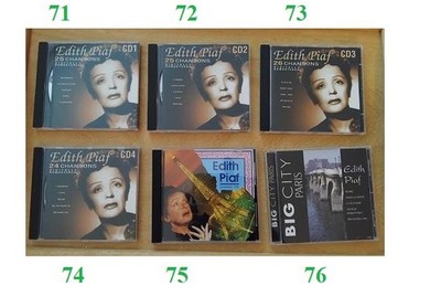1 CD Edith Piaf Chansons CD 1 bis 4 Greatest Hits Big City Paris