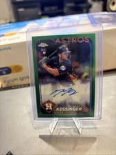 Grae Kessinger [Refractor] #CBA-GK 2024 Topps Chrome Green Autograph