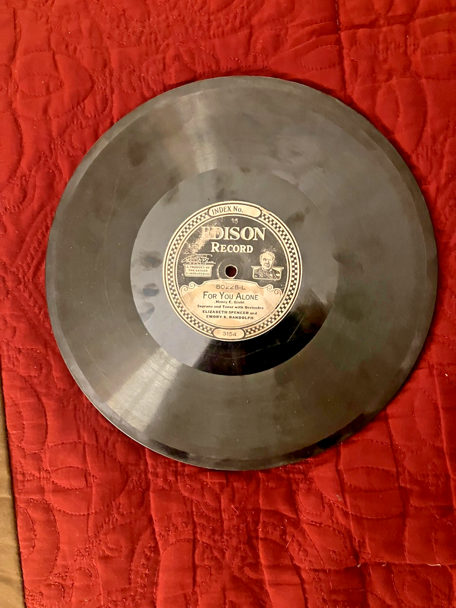 Edison Diamond Disc Record #80228 