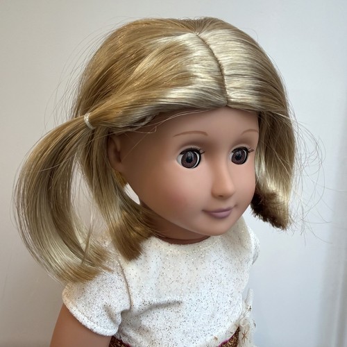 Rzadka partia 8 American Girl Długa peruka dla lalki 18'' Włosy OG Lalki Dzieci Prezent Zabawki  - Zdjęcie 12 z 13