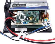WF-8955-MBA 55Amp RV Power Converter, 120V AC to 12V DC Battery Charger with 3 S