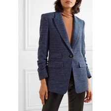 Veronica Beard Martel Navy Dickey Blazer Jacket Size 2