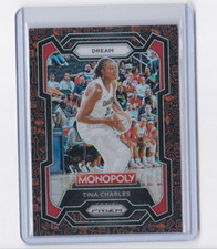 TINA CHARLES '24 WNBA MONOPOLY PRIZM-CLASSIC ICONS PRIZM PARALLEL-SHIPS FREE