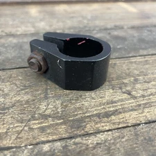 BMX Bike Seatpost Clamp 25.4mm Black Alloy Fits Mid School Mongoose